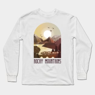 Rocky Mountains Long Sleeve T-Shirt